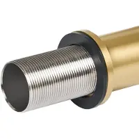 Beliani COLHUE - Enkele wastafelkraan - Goud - 30 cm - Messing