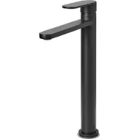 Beliani COLHUE - Enkele wastafelkraan - Zwart - 30 cm - Messing
