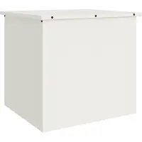 vidaXL Tuinkussens opbergdoos Gegalvaniseerd staal 55 x 50,5 x 50 cm