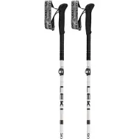 LEKI Skysolo FX.One Carbon Trekkingstokken Wit Zwart Oranje