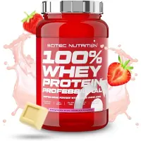 Scitec Nutrition - 100% Whey Protein Professional, Aardbei Witte Chocolade (EAN 5999100021709) - 920g