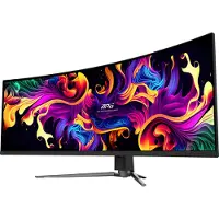 MSI MPG 491CQPX QD-OLED - QD-OLED Curved Ultrawide Gaming Monitor - 240 Hz - 0.03 ms - USB-C PD 98W