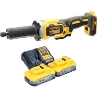 DeWalt DCG 426 H2 accuslijpmachine 18 V borstelloos + 2x Powerstack-accu 5,0 Ah + lader