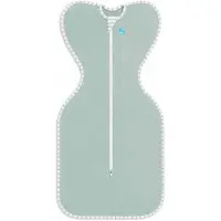 Love to Dream Babyslaapzak Swaddle Up - Inbakeren - Baby 3-6 maanden - 6-8.5 kg - Zomer - 0.2 TOG - Olijf groen