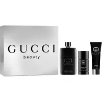 Gucci Guilty Pour Homme Giftset 90ml EDP Spray / 75ml Deodorant Stick / 50ml Shower Gel
