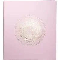 Exacompta Fotoalbum Exacompta 29x32cm 60 witte pagina's Ellipse roze