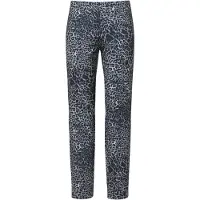 Comma Leggings lichtlila / zwart / wit