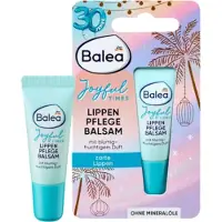 Balea Lippenbalsem Joyful Times | 1x 10 ml - Met sheaboter, avocado-olie & biologische jojoba-olie - Bloemig-fruitige Geur | Limited Edition 30 jaar