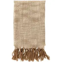 Dutch decor - LORA - plaid 130x170 cm - gemêleerd - Greige - bruin