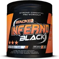 Stacker2 Inferno Black - 30 servings - Fruit Punch