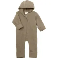 Engel - Baby-Overall mit Kapuze und Reißverschluss - Overall 62/68, beige
