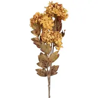 Clayre & Eef Kunstbloem 10x8x76 cm Geel Kunststof
