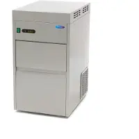 Maxima - IJsblokjesmachine voor gastronomisch gebruik - 50 kg per dag - Maakt ijsblokjes of ijsvlokken - Luchtgekoeld