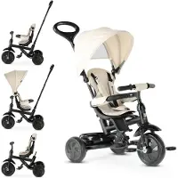 Deryan Adventurer Driewieler - 5-in-1 Kinder Driewieler - Nougat