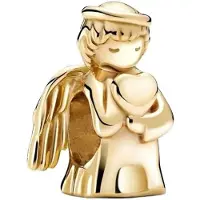 Fler | 925 Sterling Zilver Bedels | Bedel Beschermengel | Kristal | Past op populaire bedel armbanden (standaard-3mm) | armbandbedel | Engel charm | Sinterklaas kado | Kerstcadeau |