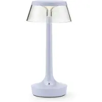 Flos Bon Jour Unplugged Tafellamp Draagbaar - Draagbare lampen Aluminium Faded Blue - F1040014