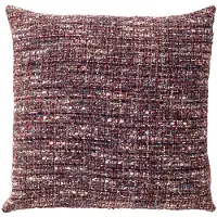 Dutch decor CHANTAL - kussenhoes 45x45 cm - gemêleerd - Deco Rose - roze - met rits - zonder binnenkussen