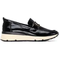 Carmela Dames Trainers 162518 zwart (41), 1 tot 3 cm, Geen, Casual, Lakleer 16251803-NEGRO