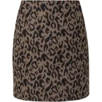 s.Oliver Black Label Rok bruin / brokaat / zwart