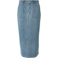 Comma casual identity Rok blauw denim