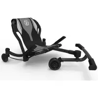 EZYROLLER Spinner X skelter - Waveroller voor kinderen 6 tot 14 jaar - 100 tot 145 cm - Driftmechanisme - Zwart