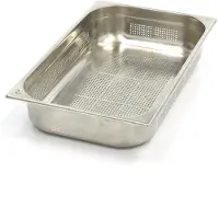 Maxima Gastronorm Bak - 1/1 GN - 10 cm Diep - RVS - Geperforeerd