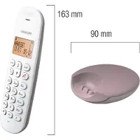 Logicom Draadloze telefoon Iloa 150 zonder antwoordapparaat Taupe