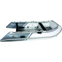 PLASTIMO Tender Trail P380ha 18.5kw Inflatable Boat Zilver 380 x 174 x 83 cm