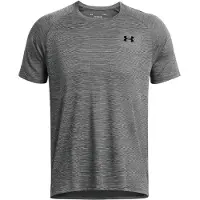 Under Armour Tech Textured Trainingsshirt Grijs Zwart