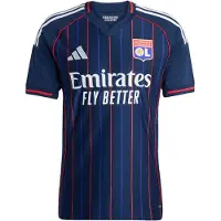 Adidas Tricot 'Olympique Lyon 25/26' nachtblauw / wit
