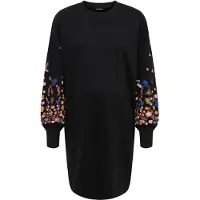 ONLY Maternity Jurk 'OLMBrooke' navy / oranje / rosa / zwart