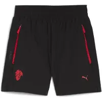 Puma Sportbroek 'AC Milan Pumatech' robijnrood / zwart