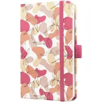 Sigel weekagenda Beauty 2026 - formaat A6 - Spring Linear Leaves - hardcover - SI-J6358