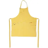 Dutchdeluxes Schort Denim & Canvas Slim Fit Yellow-66 x 67 cm