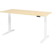 Hjh OFFICE PRO XMKA 19 W | 180x80 180x80 Elektrisch in hoogte verstelbaar. - Esdoorn 180 x 80 Tafelhoogte I Elektrisch in hoogte verstelbaar