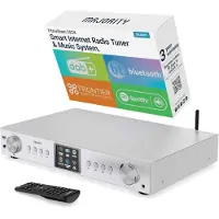 Majority Fitzwilliam (2024) - Stereo HiFi tuner - Internetradio DAB+ FM Bluetooth USB Spotify
