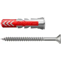 Fischer duopower 6x30 plankbevestiging - inclusief schroeven en stickers