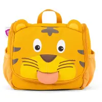 Affenzahn - Kid's Toiletry Bag Tiger - Toilettas 2 l, geel