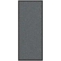 vidaXL Deurmat 60x150 cm antracietkleurig