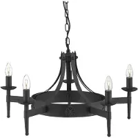 Searchlight Kasteel kroonluchter Cartwheel II Ø 67cm