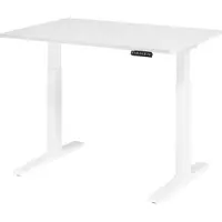 Hjh OFFICE PRO XMKA 12 W | 120x80 | elektrisch in hoogte verstelbaar - Wit 120x80 Tafelhoogte I Elektrisch in hoogte verstelbaar