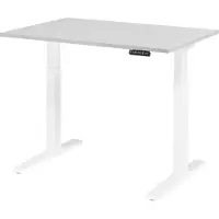 Hjh OFFICE PRO XMKA 12 W | 120x80 | elektrisch in hoogte verstelbaar - Grijs 120x80 Tafelhoogte I Elektrisch in hoogte verstelbaar