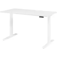 Hjh OFFICE PRO XMKA 16 W | 160x80 | elektrisch in hoogte verstelbaar - Wit 160 x 80 Tafelhoogte I Elektrisch in hoogte verstelbaar