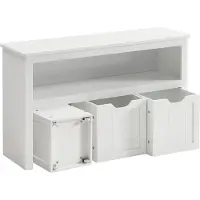 Vasagle Speelgoedkast voor kinderkamer, Wit