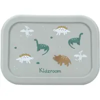 Kidzroom Small Talk Lunchbox - Groen - Dino's