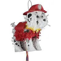 Paw Patrol - Pull Pinata - Marshall - Rood/Wit