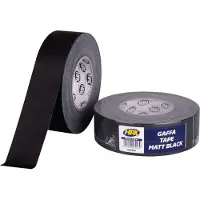 Hpx Gaffer tape | Matzwart | 48mm x50 m - GB4850 | 18 stuks GB4850