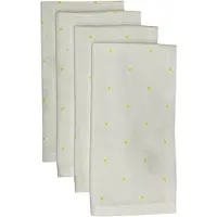 Himla Pastill servet yellow - set van 8