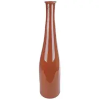 Coppens 3R Vaas Blues L glossy oranje glas 18x18x80cm |