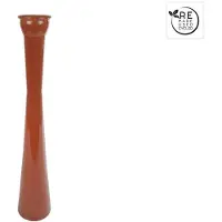 Coppens 3R Vaas Pure glossy oranje glas 9,5x9,5x51cm |